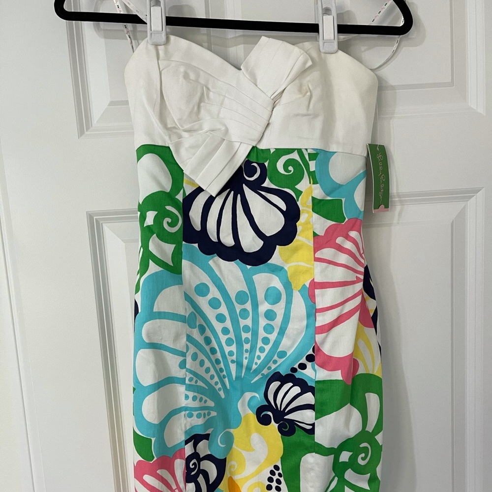 Lilly Pulitzer Strapless Dress NWT
